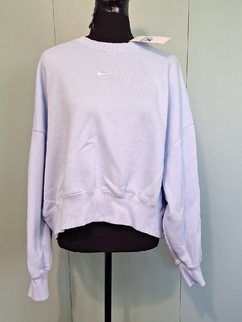 Nwot Nike Oversized Blue Sweatshirt Size Medium